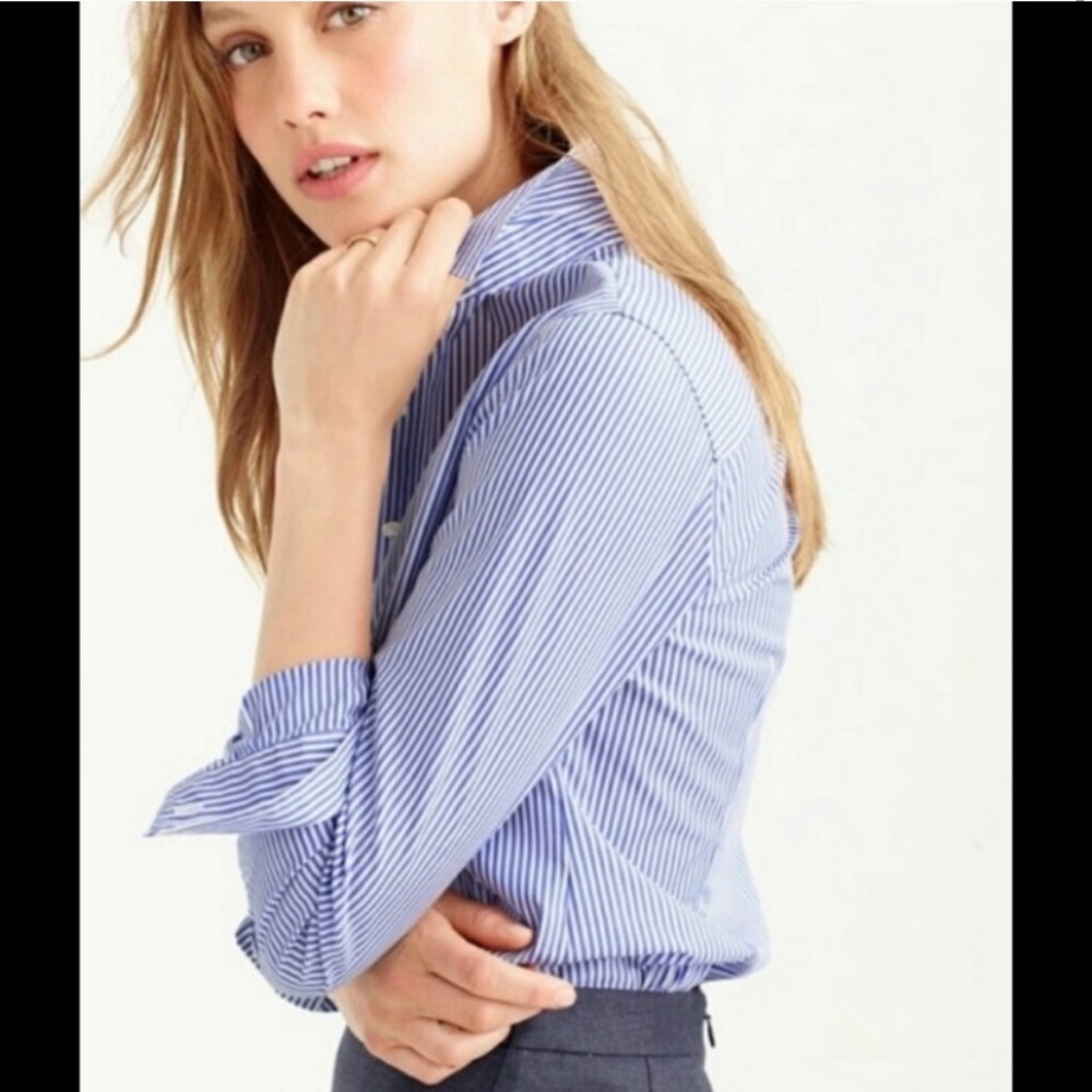 J. Crew Stretch Perfect Shirt